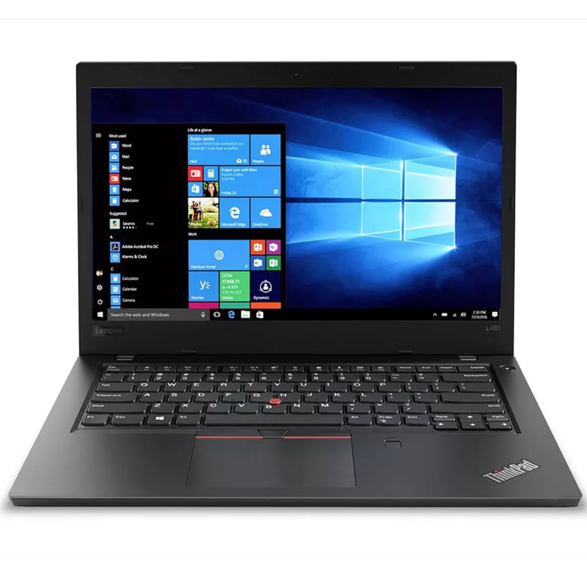 Lenovo Thinkpad L480 Intel Core i5 8th Gen 16GB RAM 512GB SSD 14 Inch FHD Display