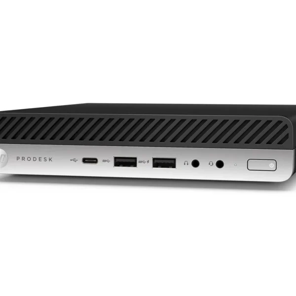 HP ProDesk 600 G4 Mini PC Intel Core i5-8500T 6-Core up to 3.5GHz 16GB RAM 256GB M.2 PCIe NVMe SSD USB-C Intel UHD Graphics 630 (Supports 4K), Display Port VGA WiFi & BT Windows 10 Pro