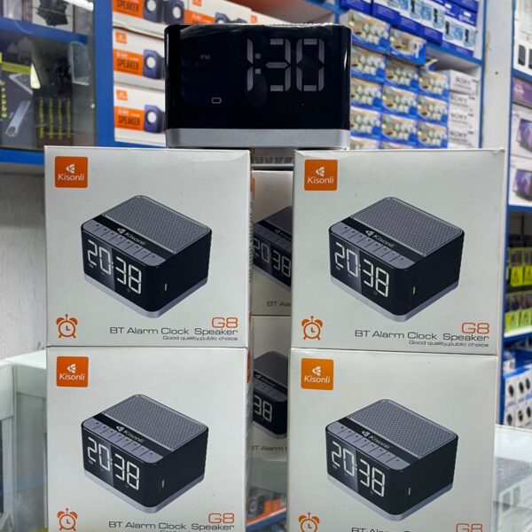 Kisonli G8 BT Speaker with Alarm Clock