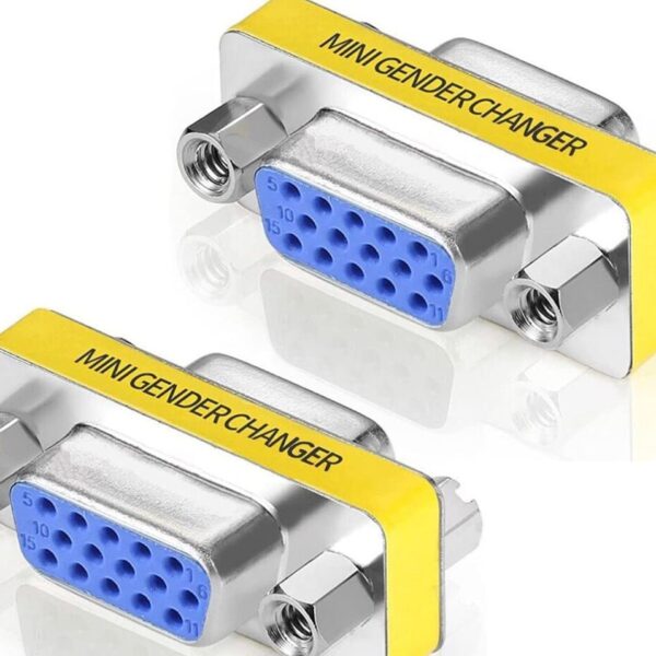 Mini Gender Changer (VGA Female to Female)