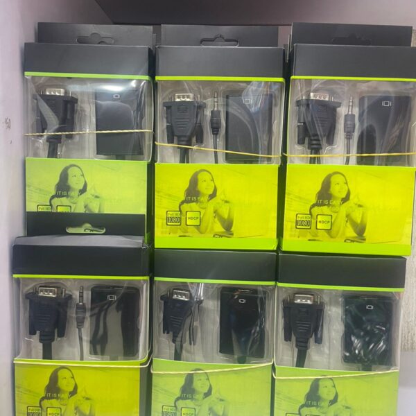 VGA to HDMI Converter (Full HD 1080p)